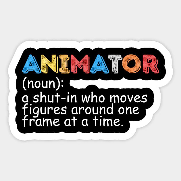 Animator Definition Sticker by The WYLD Tribe